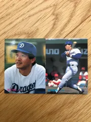 89年カルビープロ野球カード ホログラム 落合博満 中日ドラゴンズ
