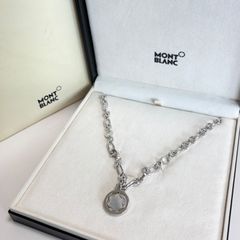 送料無料】Mont Blanc/モンブラン/シルバーネックレス