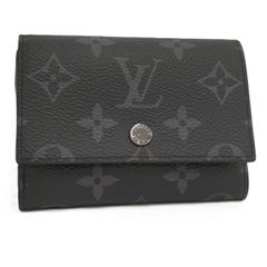 LOUIS VUITTON ヴィクターウォレット 三つ折り財布 モノグラム エクリプス ブラック M12598