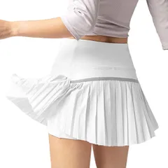 [Otosuzu] テニス スコート レディース スカート プリーツ ミニスカート スポーツウェア テニスウェア ゴルフ ランニング インナーパンツ付き ポケット付き 吸汗速乾