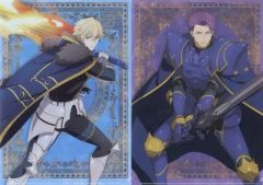 [중고] 클리어 파일 랜슬롯 & 가웨인 클리어 파일 세트(2장 세트) [극장판 Fate/Grand Order -신성 원탁 영역 카멜롯- 후편 Paladin; Agateram] 극장 상품