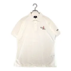 中古 メンズ パーリーゲイツ PEARLY GATES 半袖ポロシャツ 7(3L) 白 ホワイト 大きいサイズ