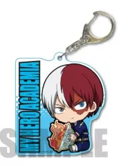 【中古】キーホルダー・マスコット(キャラクター) 轟焦凍 敵＜ヴィラン＞ver. ぎゅぎゅっとちょいデカアクリルキーホルダー 「僕のヒーローアカデミア」