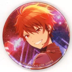 【中古】バッジ・ピンズ 守沢千秋 「プロジェクトセカイ カラフルステージ! feat. 初音ミク×あんさんぶるスターズ!! グリッター缶バッジコレクション C」