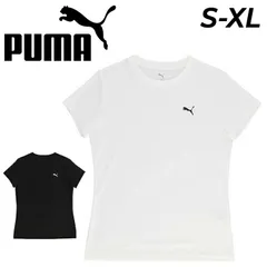 プーマ 半袖 Tシャツ レディース PUMA ESS プーマロゴ ポリ TEE スポーツウエア 定番 吸水 速乾 ドライ トレーニング  ヨガ yoga 女性  半袖シャツ スポーティ レディースウェア トップス  服  /687606