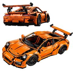 レゴ　互換　テクニック ポルシェ 911 GT3 RS　オレンジ