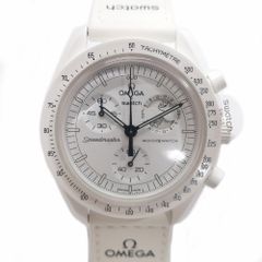 【天白】【OMEGA×SWATCH】オメガ×スウォッチ ムーンスウォッチ ミッション トゥ ムーンフェイズ SO33W700 ホワイト スヌーピー クォーツ メンズ腕時計【新品】【未使用】【中古】のサムネイル