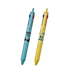 パペットスンスン 3色ボールペン ジェットストリーム 0.5 赤 黒 青 文房具 ステーショナリー 筆記用具 会社 学校 ペン SUNSUN ノンノン