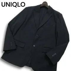 22AW★ UNIQLO ユニクロ 通年 2WAYストレッチ★ 2B アンコン テーラード ジャケット Sz.L メンズ グレー