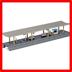 5414【未組立て品】KATO 橋上駅舎 島式ホーム 対向式ホーム 跨線橋 Modification] Modification of KATO island platform set