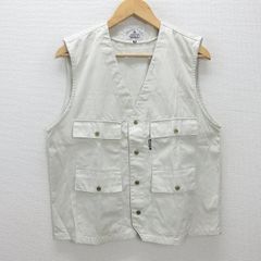 coen コーエン ボア付き フィッシングポケットベスト OFFWHITE - メルカリ