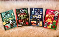 正規輸入新品Usborne 100 things to know STEAM教育　英語絵本