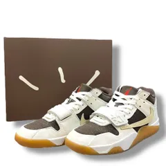 27cm NIKE × TRAVIS SCOTT JORDAN JUMPMAN JACK TR Sail and Dark Mocha