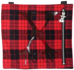 00s y2k punk グランジ　パンク　ヒップバッグ　バムフラップ 05 ヒップフラップ バムフラップ 尻あて ケツあて キッズ用