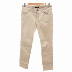 バーバリー ロンドン BURBERRY LONDON パンツ チノパン テーパード ロゴ プレート 38 M ベージュ /HO● 0122