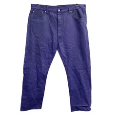 USA製　Levi's ハーフパンツ　デニム　カットオフ　後染め　紫 c230222024.jpg