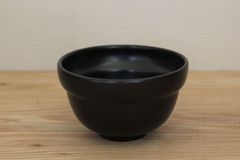 美品】鈴木環 ピジョンカップ Mカフェオレボウル ブラック - メルカリ
