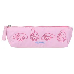 【メール便】マイメロディ ペンポーチ ペンケース フェイス サンリオ マリモクラフト 筆箱 新学期準備文具 キャラクター グッズ 