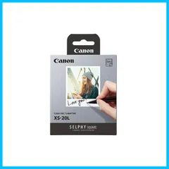新着商品】SELPHY SQUARE Canon QX10/QX20用カラーインク/ラベルセット