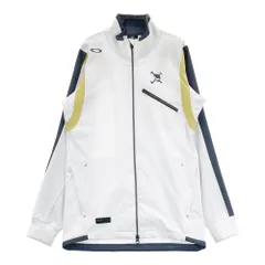 サイズ：M OAKLEY オークリー  ジップジャケット スカル  ホワイト系 [240101425999] ゴルフウェア メンズ ストスト