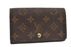 LOUIS VUITTON ルイヴィトン モノグラム ポルト モネ ビエ トレゾール 財布 M61730 LV 7927M