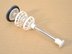 【特価セール】ヘアキャッチャー 総長14.2cm 排水栓 [ ポップアップ弁 洗面 QUA25 互換対応品 INAXトステム用 ] qua25