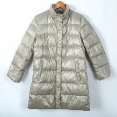 ユニクロ ダウンジャケット アウター ブルゾン 防寒 コート ダウンコレクション レディース XLサイズ グレー UNIQLO 【中古】