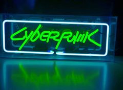 サイバーパンク オリジナル　ネオン看板　 LEDライト インテリア装飾 オーダーメイドネオン管