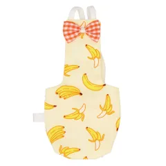 ☆ バナナ ☆ B(オカメインコ) ☆ 鳥用おむつ インコ おむつ 鳥服  鳥用品 鳥用おむつ 鳥用オムツ 布おむつ 布オムツ おしっこパッド インコ いんこ 鳥 フライト可能 インコ服 オウム服 調節可能 着脱簡単 可愛い かわいい おしゃれ