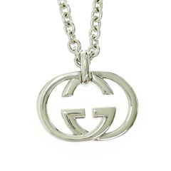 中古】GUCCI グッチ シルバー インターロッキングG アラベスク