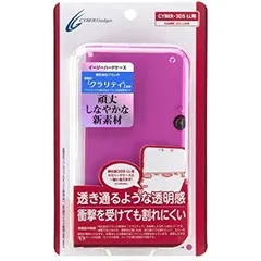 【中古】(未使用･未開封品)　CYBER ・ イージーハードケース ( 3DS LL 用) クリアピンク v1yptgt