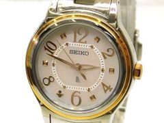 SEIKO セイコー LUKIA ルキア ■ 3B51-0AF0 電波ソーラー ピンク文字盤 レディース 腕時計 ウォッチ □7D