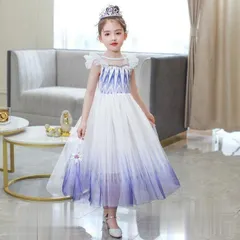 衣装 エルサ 子供用 アナと雪の女王2 ドレス アナ雪 コスチューム キッズ コスプレ 高級 おすすめ 風 ワンピース 新作 かわいい