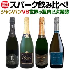 シャンパンvs世界の瓶内２次発酵スパーク飲み比べ！のサムネイル