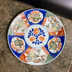 なます皿浅鉢龍牡丹松竹梅唐草金彩訳あり貫入江戸古伊万里