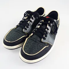 【姫路東店】 中古 NIKE | ナイキ スニーカー AIR JORDAN 1 RETRO LOW OG EX DV0982-006 27.0cm ブラック 【126】