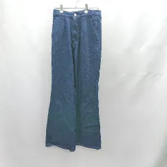 ◇ Θ Epimiepimmy エピミエピミー ウエストゴム レースアップパンツ サイズM ネイビー系 レディース E  【1501230041034】