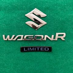 スズキ SUZUKI ワゴンR MH23S より取外し リア エンブレム リミテッド 3点セット