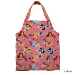 エプロン キッズ 子ども用 ディズニープリンセス こどもエプロン （ ディズニー キャラクター プリンセス キッズエプロン 子供用エプロン 子ども用エプロン 子供エプロン キッズ用エプロン キッズサイズ 女の子 100cm 110cm ）