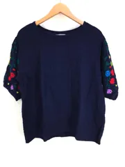 ガイジンメイド GAIJIN MADE 花柄刺繍袖 ブラウス レディース  表記無のサムネイル