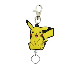 【数量限定】ポケットモンスターラバーリールキーホルダー ピカチュウおすわり エスケイジャパン