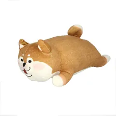☆ 柴犬君/ブラウン ☆ ぬいぐるみクッション クッション ぬいぐるみ ぬいぐるみクッション 抱き枕 ネコ 猫 かわいい おしゃれ 柔らかい 癒し ごろ寝 添い寝 お昼寝 リラックス シンプル 女性 子供 インテリア KUSUGURU-JP クスグルジャパンのサムネイル