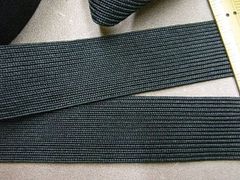 ▲制帽　黒アクリル帯章　36～38ミリ巾　2メーター分▲新品
