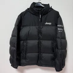 【廃盤】Jeep ジープ ダウンジャケット ブラック XL 激レア 美品 中古・古着通販】JEEP (ジープ) ダウンジャケット ブラック