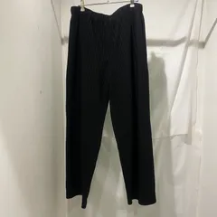 黒 プリーツデザイン サルエルパンツ HP55JF153 サイズ2 黒 プリーツデザイン サルエルパンツ HP55JF153 サイズ2 HOMME