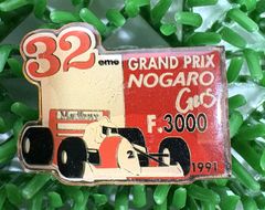 GRAND PRIX NOGARO F.3000 1991　レーシング　ピンバッチ