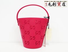 グッチ GUCCI チルドレンズ 723051 バケットバッグ フューシャピンク  