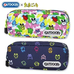 ペンケース たまごっち OUTDOOR アウトドア おしゃれ かわいい 可愛い 大容量 筆箱 女の子 女子 高校生 中学生 小学生 キッズ 子供 大人 レディース キャラクター ポーチ ペンポーチ