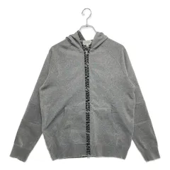 中古 メンズ ジャックバニー Jack Bunny!! ニットアウター 4(M) グレー パーカー ダブルジップ