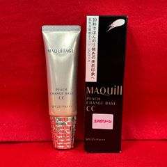 資生堂　マキアージュ　ピーチチェンジベースCC　日中用美威容液・化粧下地　オールシーズン　SPF25/PA+++　30g　　b